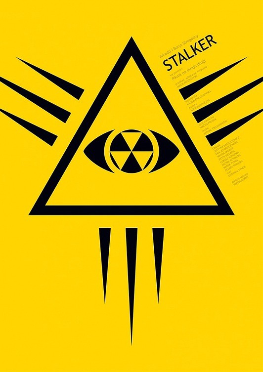 “Stalker”, Polish Theater Poster by Lex Drewinski
