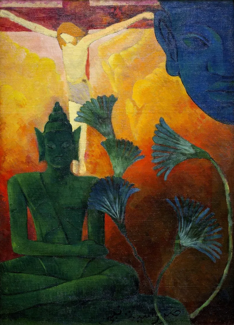 Christ et Buddha by Paul Ranson 1880