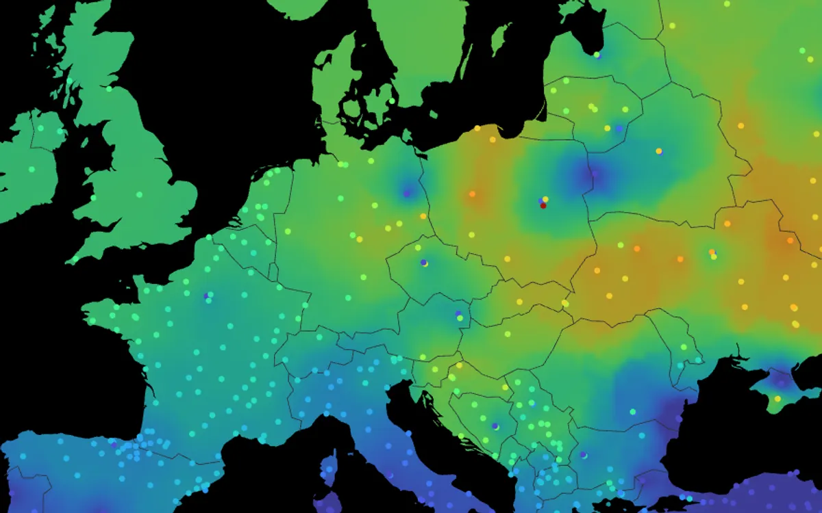Genetic Distance Map
