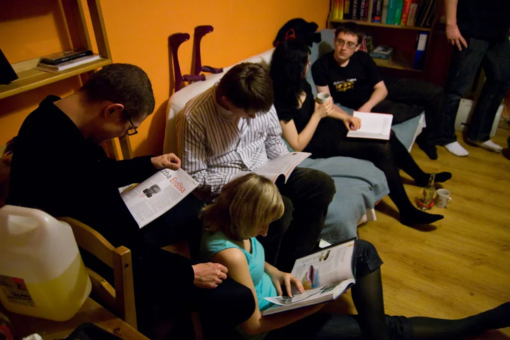 A real photo from an enjoyable party of undergraduate students – MISMaP, University of Warsaw.