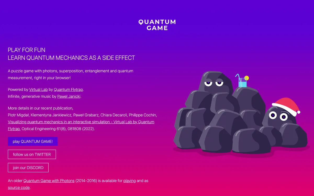 Quantum Game with Photons
