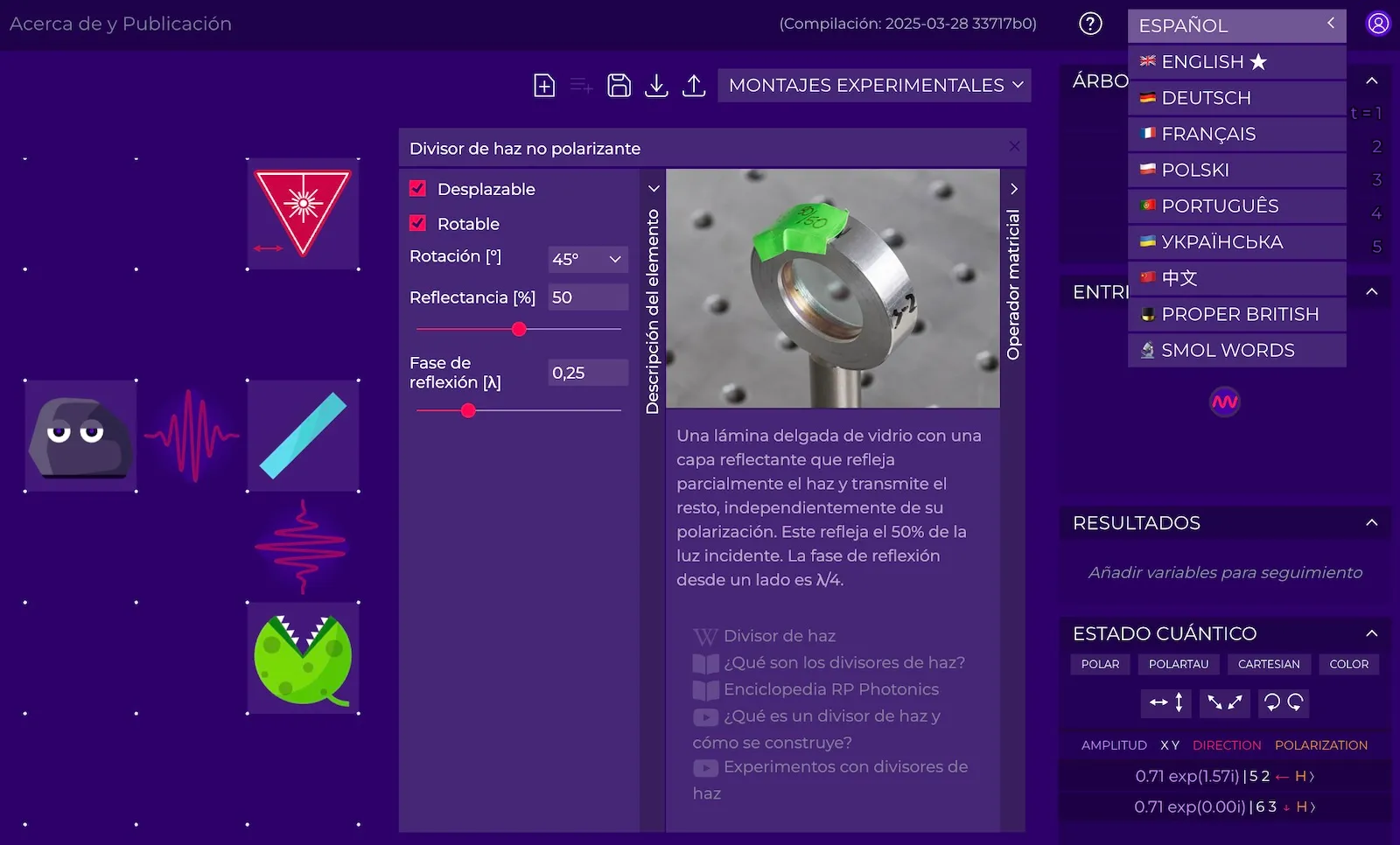 Quantum Flytrap, also known as: Atrapamoscas Cuántica, Kwantowa Muchołówka, Dioneia Quântica, Attrape-Mouches Quantique, Quantenfliegenfalle, Квантова Мухоловка, and 量子捕蝇草
