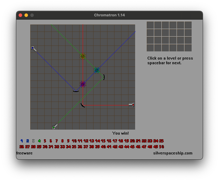Chromatron Level 3 Screenshot
